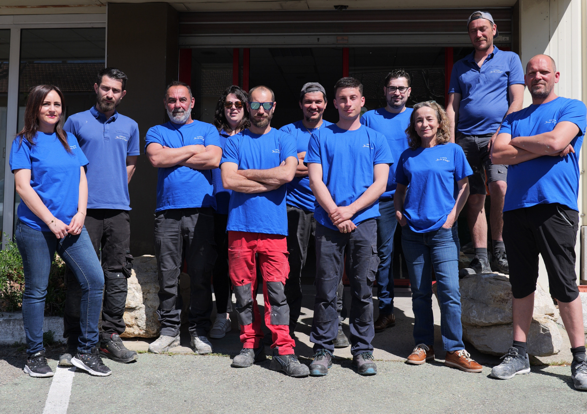 équipe Enairpro Baudin et lafont entreprise familial vaucluse